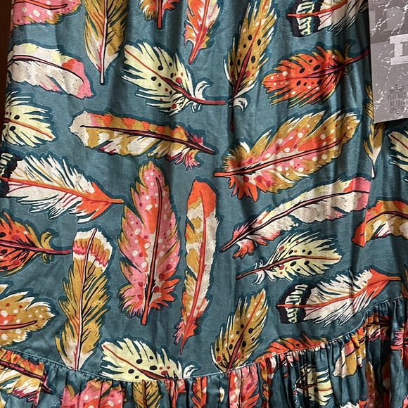 Double D Ranch XS Maxi Tiered Skirt - Yoakum, TX style - Picture 6 of 6